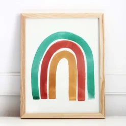 Pauline Stanley Studio Wall Art - Watercolor Rainbow