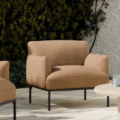 Penn Upholstered Outdoor Lounge Chair