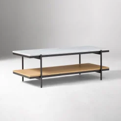 Pierce Marble Coffee Table (47.5")