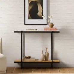 Pierce Marble Console (35")