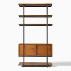 Pierce Narrow Storage Shelf Unit (42")