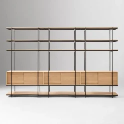 Pierce Narrow Storage Shelf Unit – Set of 3 (126")
