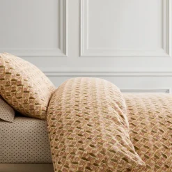Pierce & Ward Floral Lattice Duvet Cover & Shams