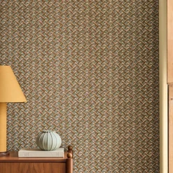 Pierce & Ward Floral Lattice Peel & Stick Wallpaper