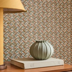 Pierce & Ward Floral Lattice Peel & Stick Wallpaper