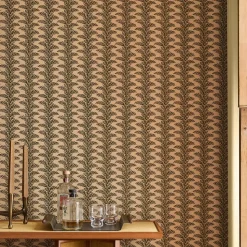 Pierce & Ward Foliage Stripe Peel & Stick Wallpaper