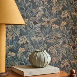 Pierce & Ward Leaf Jacquard Peel & Stick Wallpaper