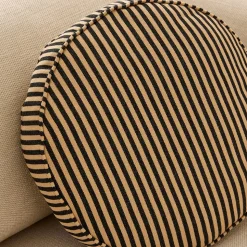 Pierce & Ward Round Stripe Pillow