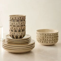 Pierce & Ward Stoneware Dinnerware Collection