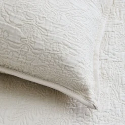 Pierce & Ward TENCEL™ Cotton Matelasse Coverlet & Shams