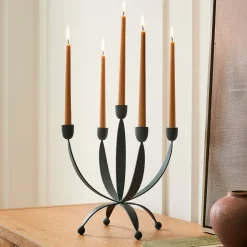 Pierce & Ward Verdigris Candelabra