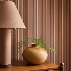 Pierce & Ward Wide Multi-Stripe Peel & Stick Wallpaper