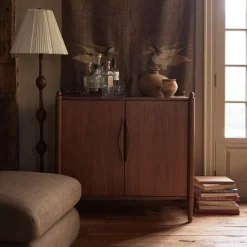 Pierce & Ward Wood Bar Cabinet (40")