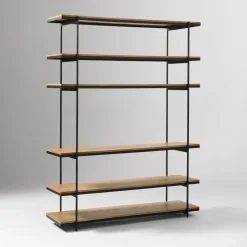 Pierce Wide Storage Shelf Unit – Set of 3 (180")