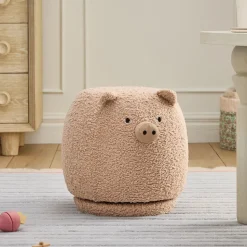 Pig Swivel Ottoman