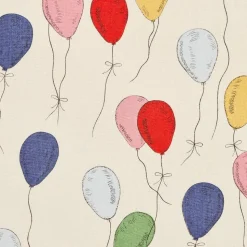 Pink Chicken Balloons Crib Fitted Sheet