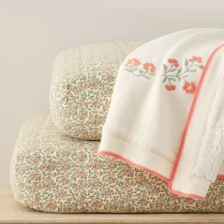 Pink Chicken Floral Bedding Collection
