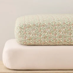 Pink Chicken Floral & TENCEL™ Modal Crib Sheet Bundle