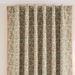 Pink Chicken Spring Floral Blackout Curtain