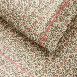 Pink Chicken Spring Floral Sheet Set