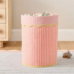 Pink Chicken Stripe Hamper