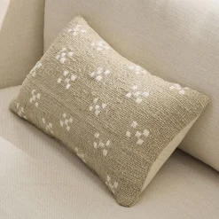 Pinwheel Linen Pillow Cover
