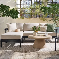 Playa Outdoor Reversible Sectional (92")