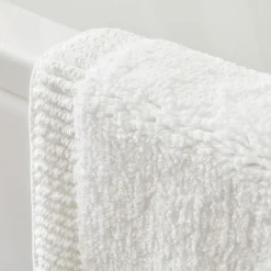 Plush Border Bath Mat