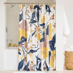 Poppy Floral Shower Curtain