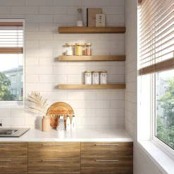 Port Douglas Floating Kitchen Shelf
