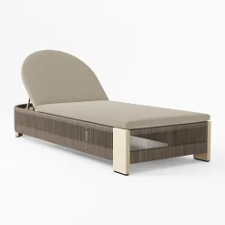 Porto Aluminum Chaise Lounge Cushion Covers