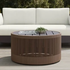 Porto Aluminum Outdoor Coffee Table (32")