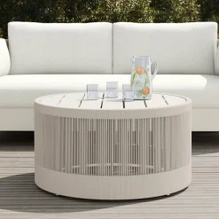 Porto Aluminum Outdoor Coffee Table (32")