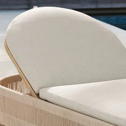 Porto Outdoor Chaise Lounge Replacement Cushions