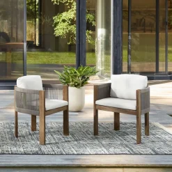 Porto Outdoor Dining Chair (Set of 2)