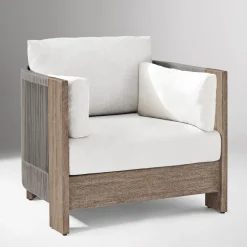 Porto Outdoor Lounge Chair & Ottoman Set