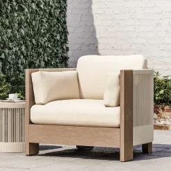 Porto Outdoor Lounge Chairs & Side Table Set