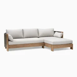 Porto Outdoor 2-Piece Chaise Sectional Protective Cover