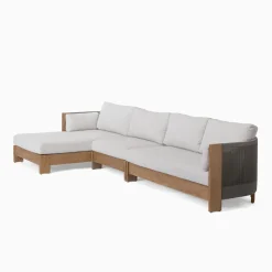 Porto Outdoor 3-Piece Chaise Sectional Protective Cover