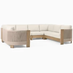Porto Outdoor 6-Piece U-Shaped Sectional Protective Cover