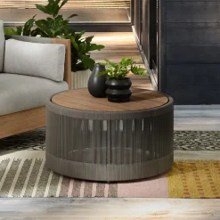 Porto Outdoor Round Coffee Table (32"–44")