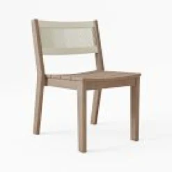 Porto Outdoor Side Dining Chair Replacement Cushions