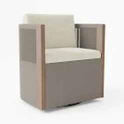 Porto Swivel Dining Chair Cushion Covers
