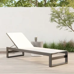 Portside Aluminum Outdoor Chaise Lounge
