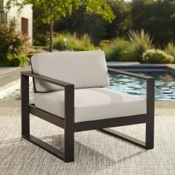 Portside Aluminum Outdoor Lounge Chair
