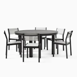Portside Aluminum Outdoor Round Dining Table Protective Cover
