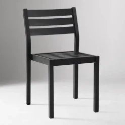 Portside Aluminum Outdoor Stacking Dining Chair (Set of 2)