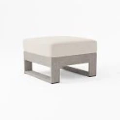 Portside Extra Deep Ottoman Outdoor Cushion Cover