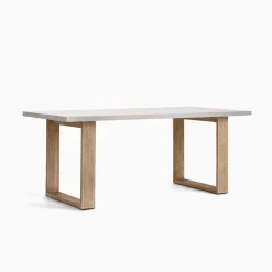 Portside Outdoor Concrete Dining Table Protective Cover (72")