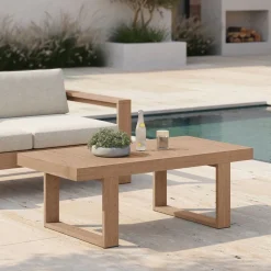 Portside Outdoor Rectangle Coffee Table (50.5")